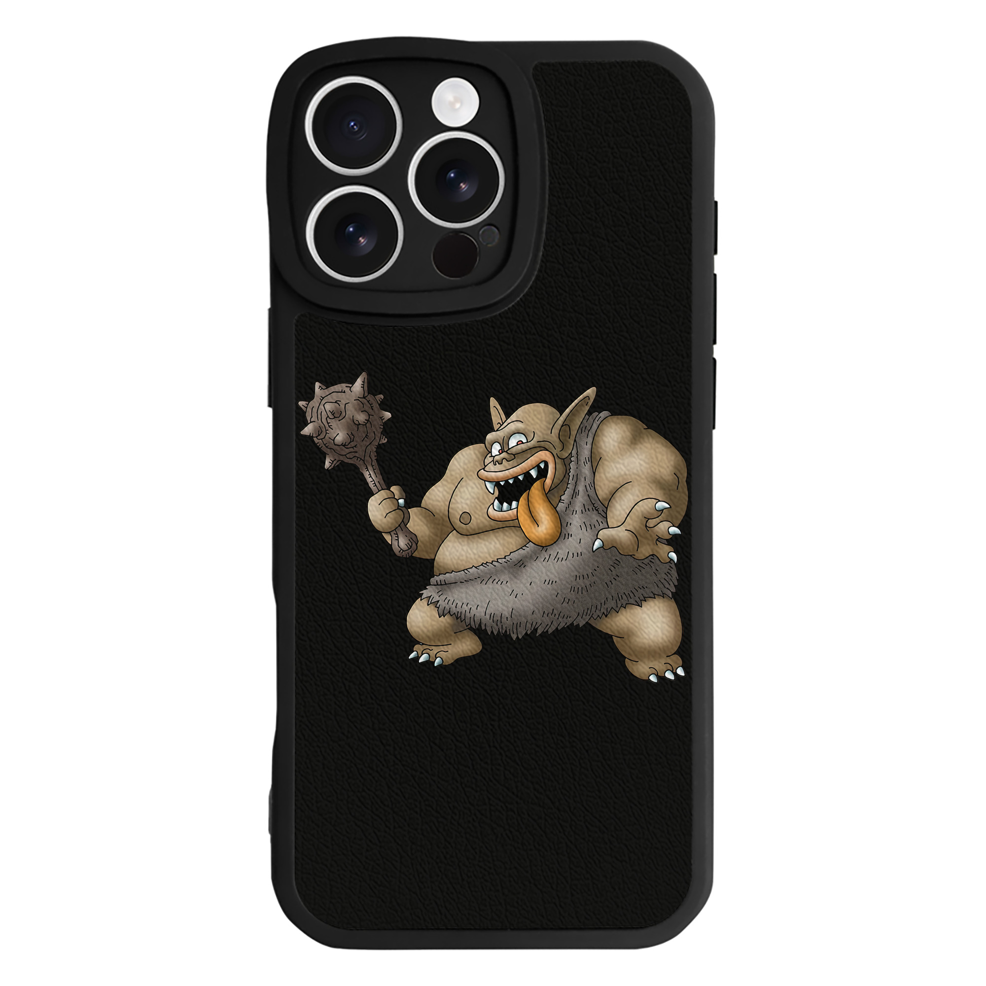 （画像用） ドラゴンクエスト Doragon Kuesuto Dragon Quest 【iPhone 16シリーズ対応】シリコンスマホケース（レザー調） 材質：シリコン
